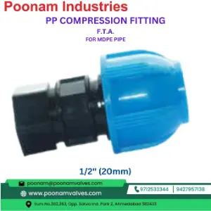 PP Compression Brass FTA